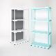full image YOURSHELF 3 tier display shelves - mint