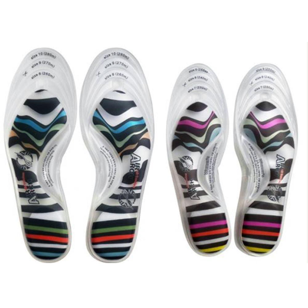 Air Arch Walking Zebra Shoes Insoles Men Women Orthotic Support Flat Feet Insert