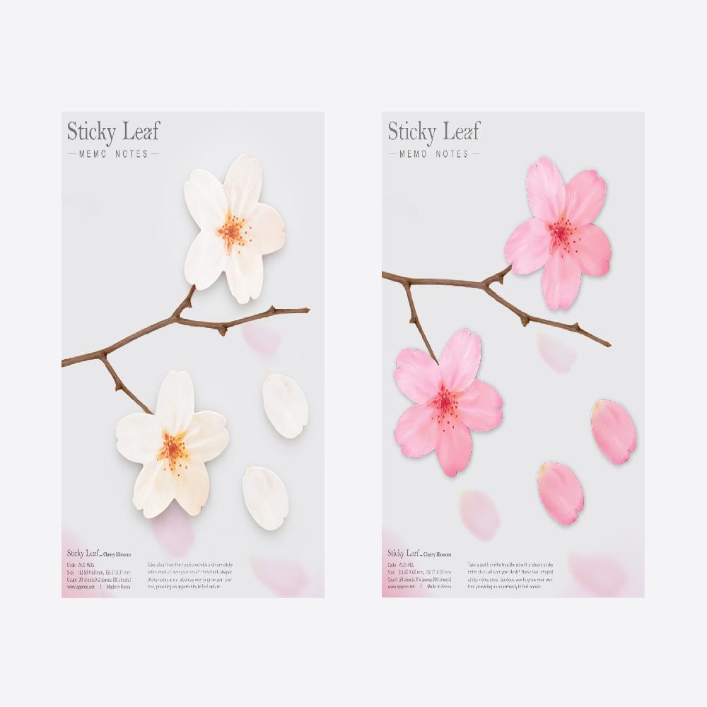 Sticky Leaf - cherry blossom