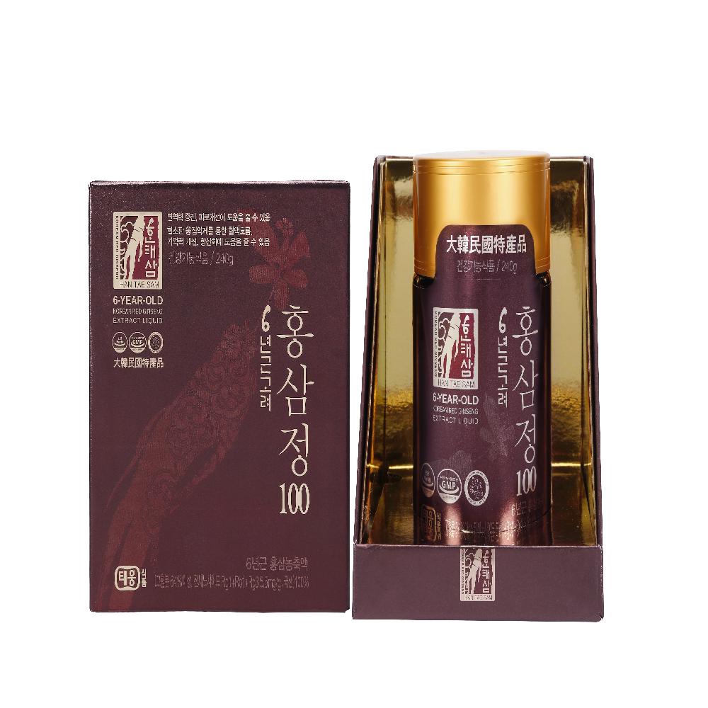 HANTAESAM 6-Year Old Korean Red Ginseng Extract Liquid 100