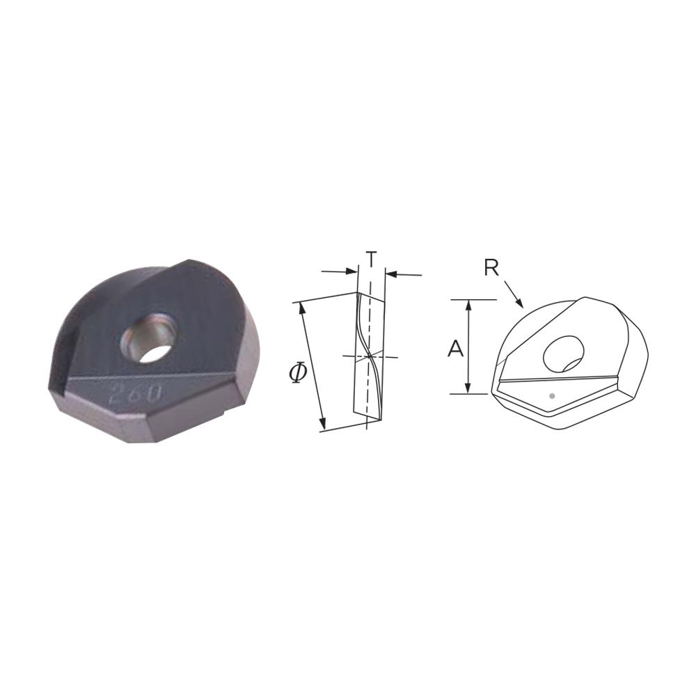 Cogo Tool Insert High precision (±0.01 below) Use one holder Various weight (made in Korea)