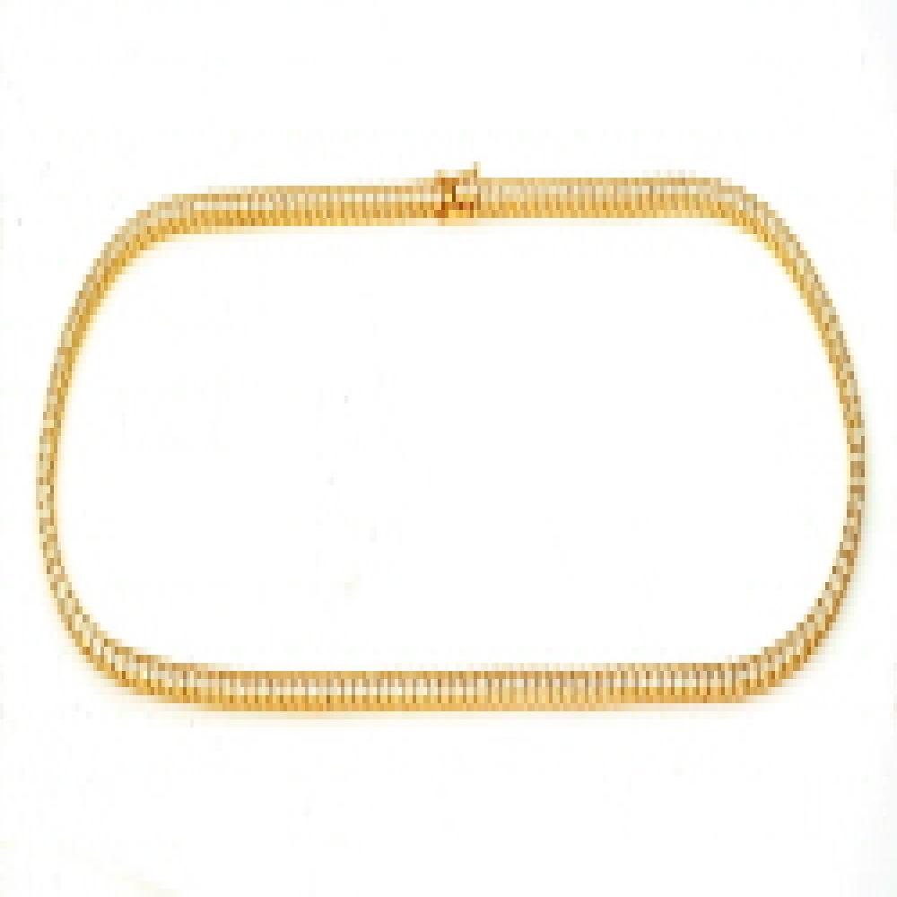14K GOLD TENNIS BRACELET