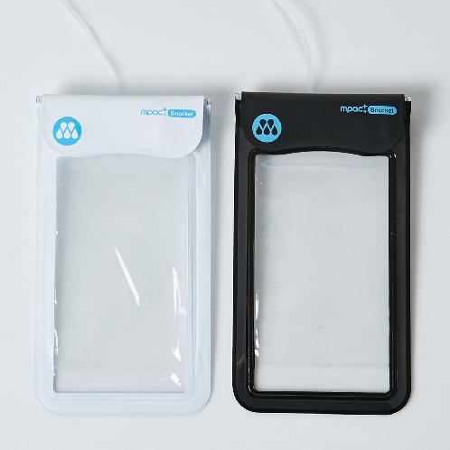 Waterproof case for cell phone as waterproof camera