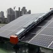 Automated Solar Panel Cleaning System