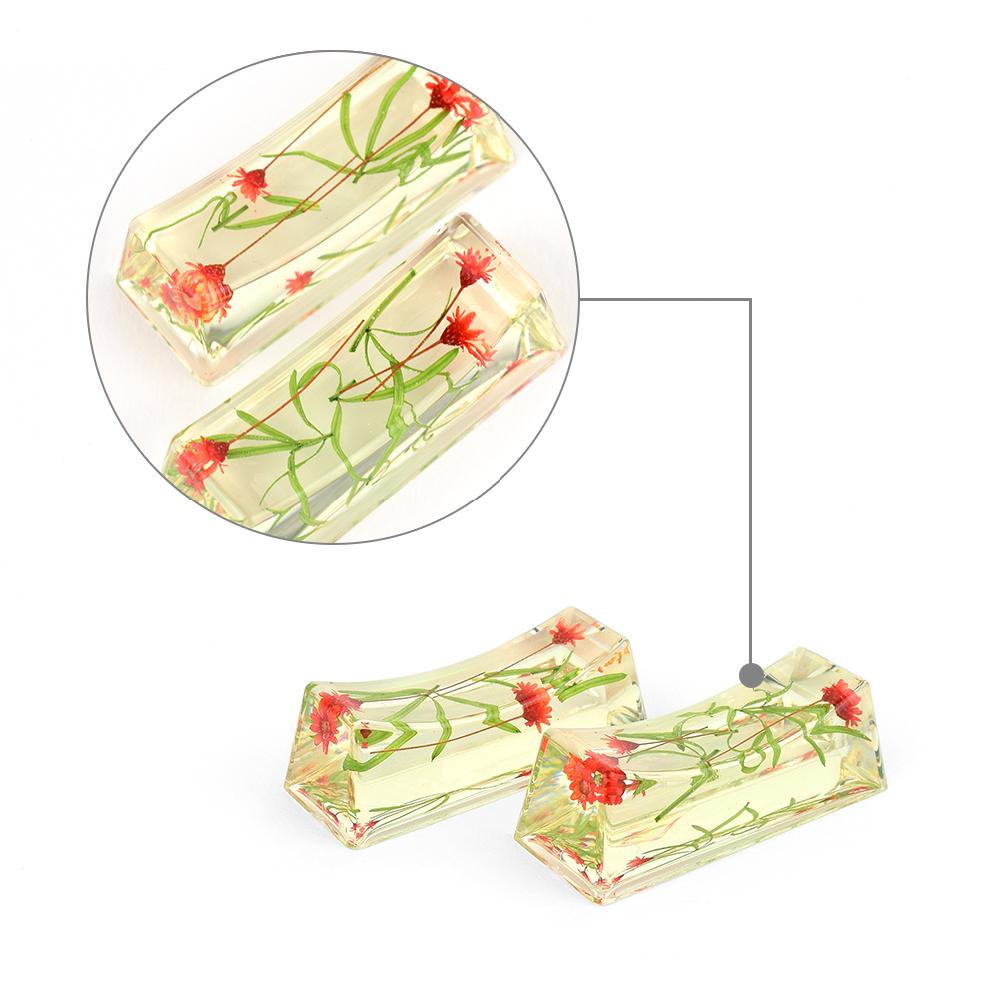 Flower Chopsticks Rest Holder Set Made by Preserved Flower(4PCS / 1SET) - Mini flower
