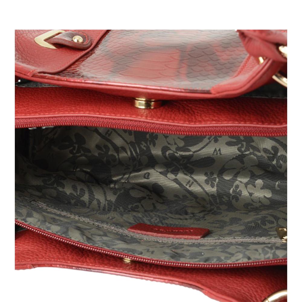 cowhide patternpoint shoulder bag