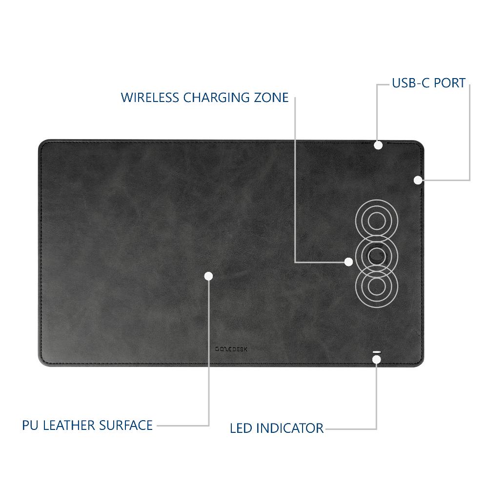 GAZE PAD Pro Wireless Charging Large Mouse Pad