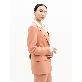 detail image4 SUITHEEL LOOSE FIT BELTED SINGLE SUIT - SALMON