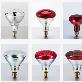 detail image2 JK HEAT PLUS 250W R40 Ruby Infrared Heat Bulb Hard Glass 120V