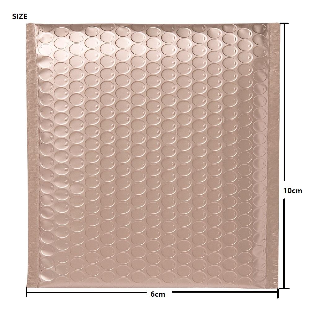 Bubble padded emailer rose gold 6x10 with convenient, economic, safe with lightness for business
