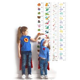 The Innovative and Multiple Memo Sheets(Growth Chart - Animal)