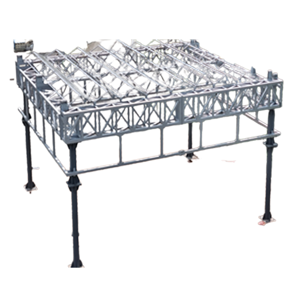 Foldable open/close structure of solar power