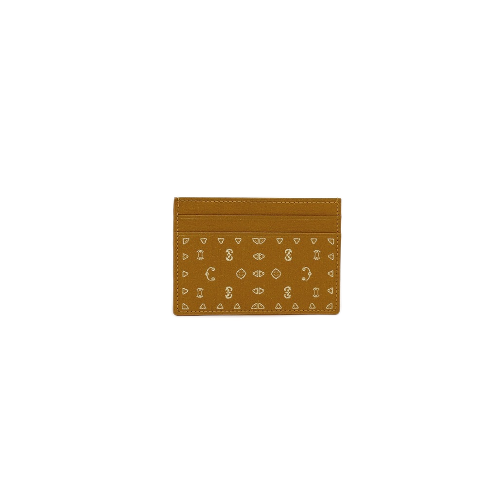 a feldspar-pattern wallet - GREEN