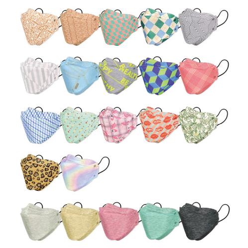 POSH KF94 MASK 10 pieces (ADULT) A Beat Diamond Stripe
