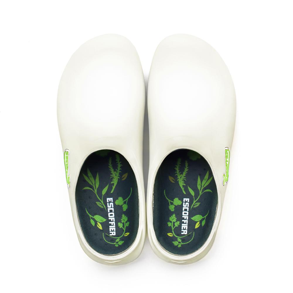 ESCOFFIER ESM-16 Kitchen Chef Shoe_White