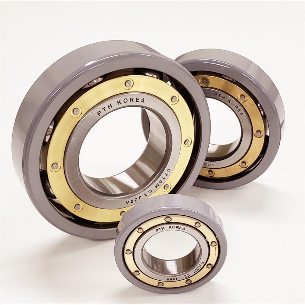 INSULATED DEEP GROOVE BALL BEARING  MACHINED BRASS CAGE
