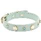 detail image1 Cute_PU Leather Collar with Rhinestone Diamond