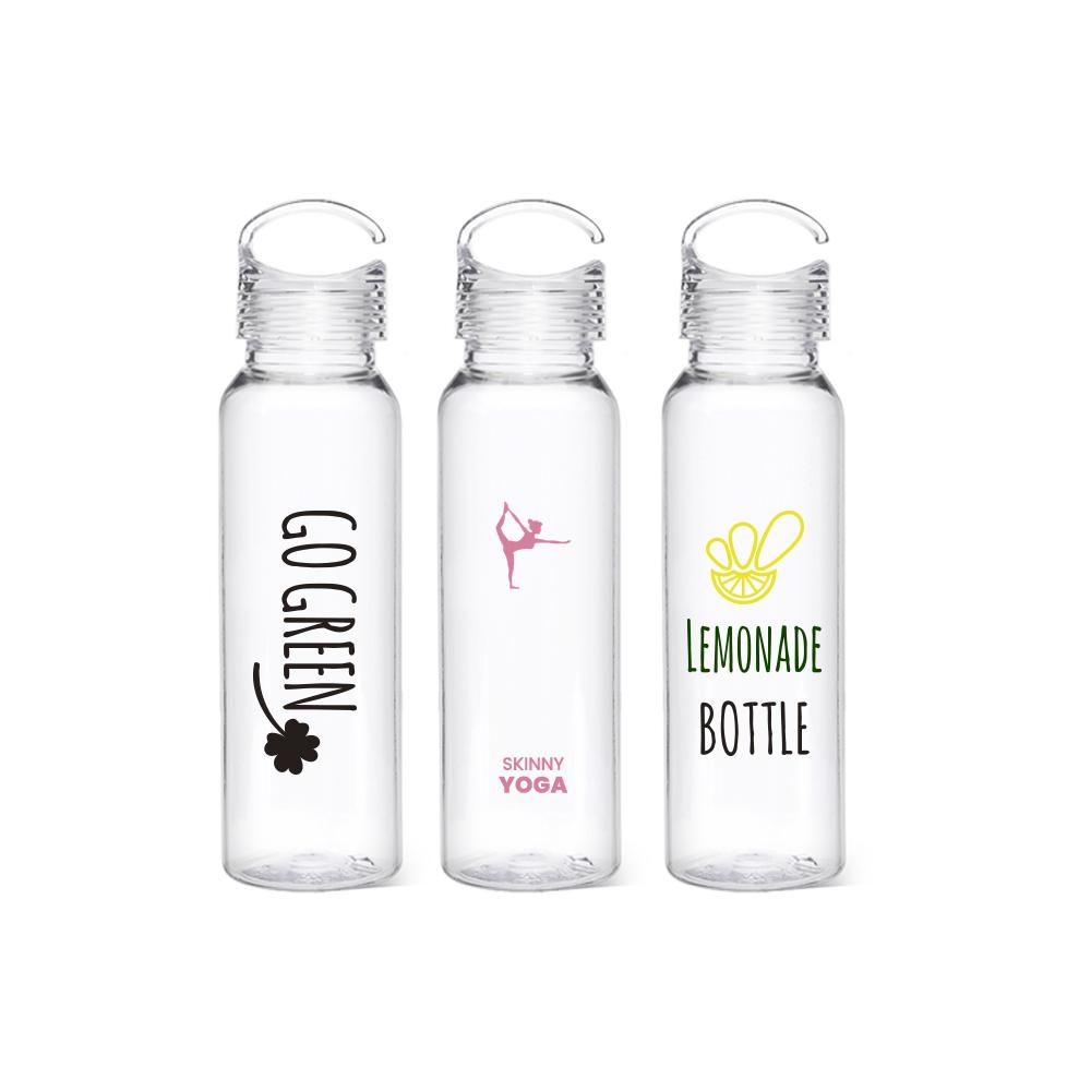 New Bio Ecozen Plastic Water Bottle with half handle lid OEM made in Korea - 500ml