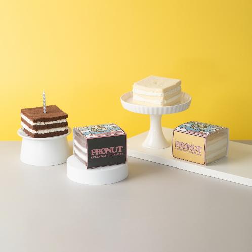 Protein Greekyogurt Cake Gift pakage (plain & cacao)