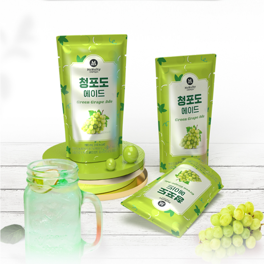 Green grape ade 190ml x 10 pouches