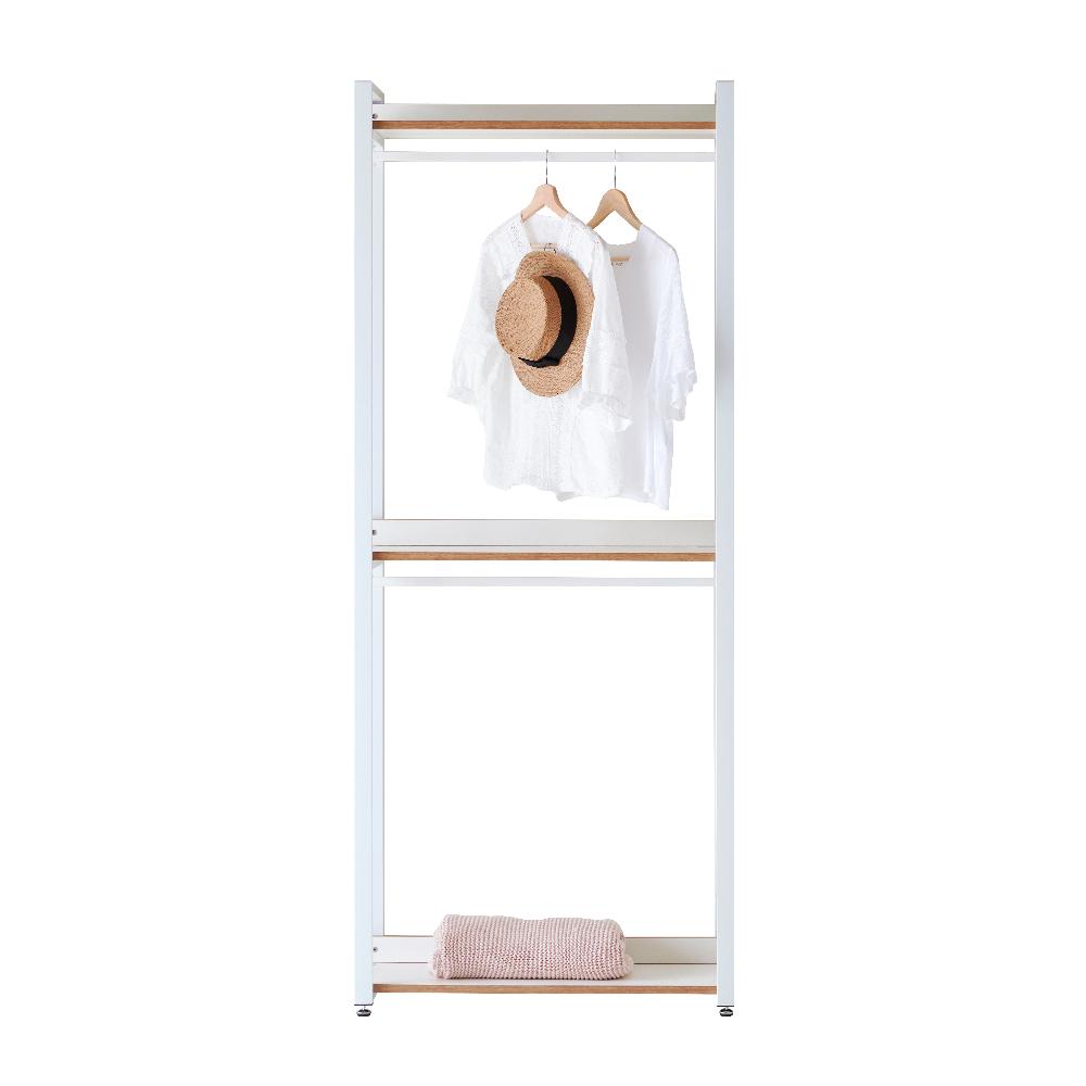 [Roel] Modern furniture, metal / iron wardrobe, display shelving rack