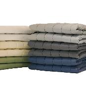 Around 60s Cotton Duvet Cover - White