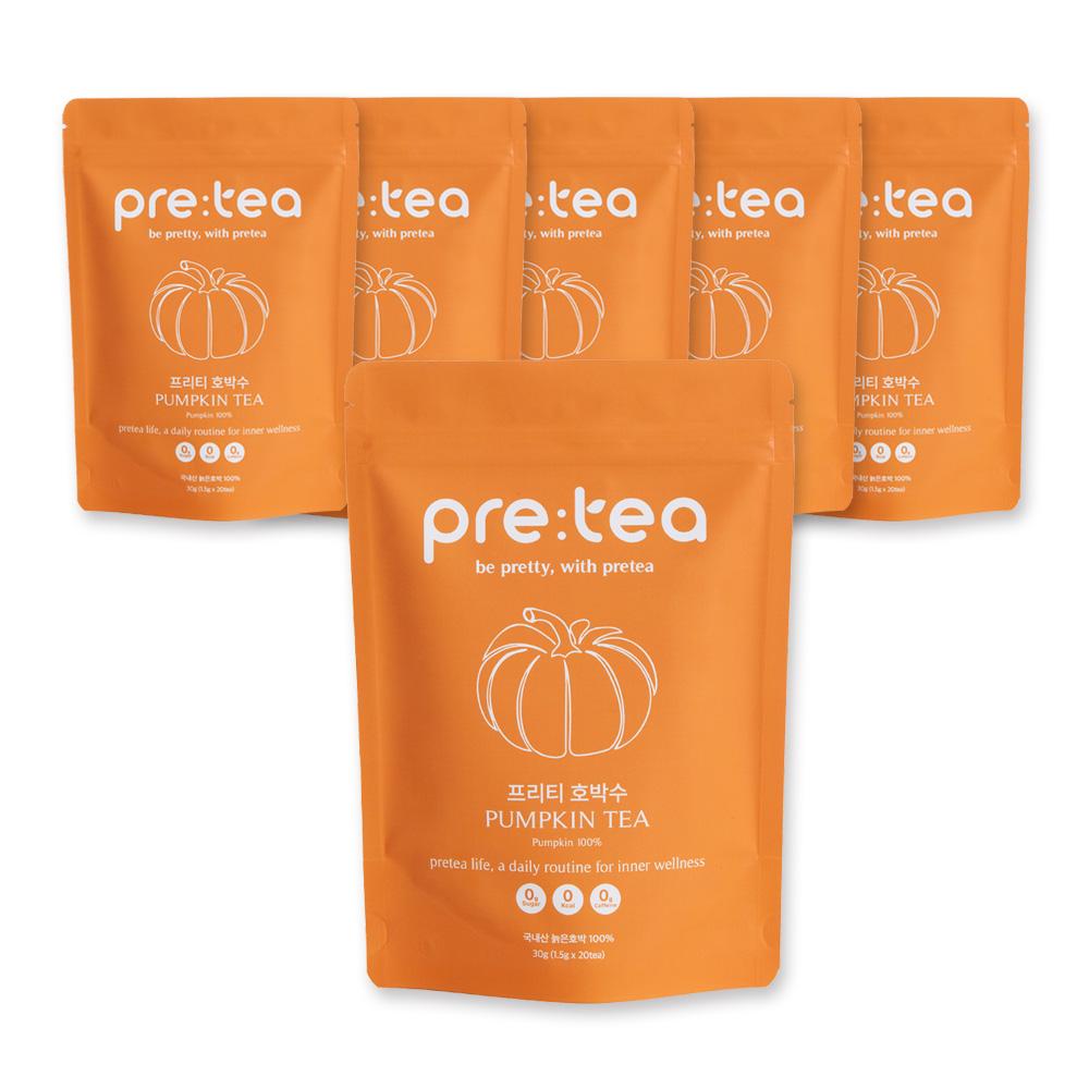 PRETEA PUMPKIN HERBAL TEA, (1.5g*20tea)