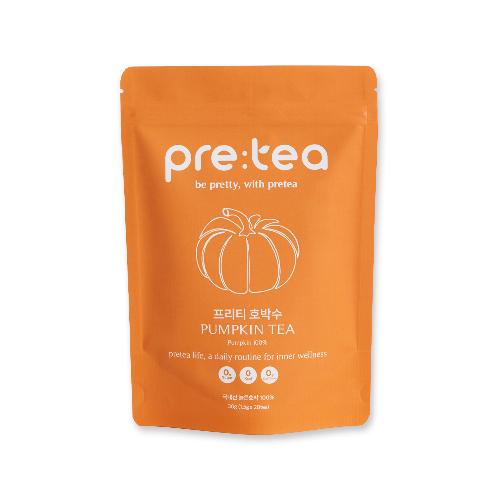 PRETEA PUMPKIN HERBAL TEA, (1.5g*20tea)